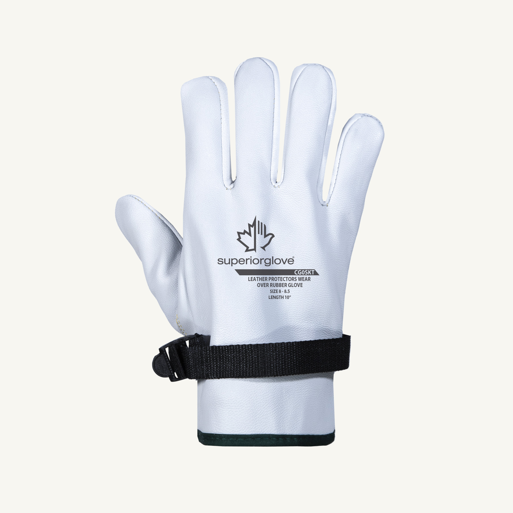 Superior Glove® Endura® CG0SKT Leather Cover Gloves, Class 0 / 00 